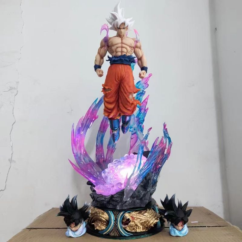 Dragon Ball Z Super Ultra Instinct Goku Action Figure With Lights(54 Cms) 21 peo