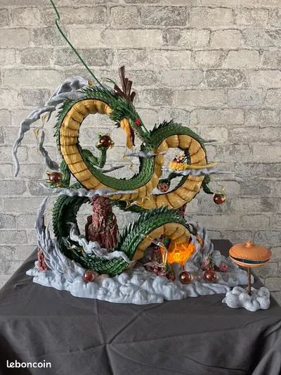 Majestic Shenron 55cm Dragon Summoning Statue 🐉 | Ultimate Dragon Ball Collector’s Edition
