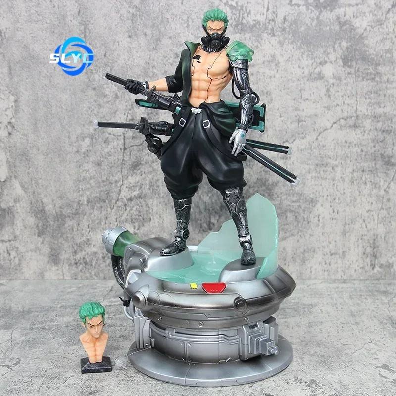 ⚡ Zoro Cyberpunk Edition – 42cm(approx) Premium Futuristic Samurai Figure ⚔️