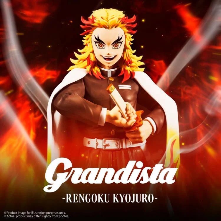 Banpresto Demon Slayer: Kimetsu no Yaiba Grandista Kyojuro Rengoku