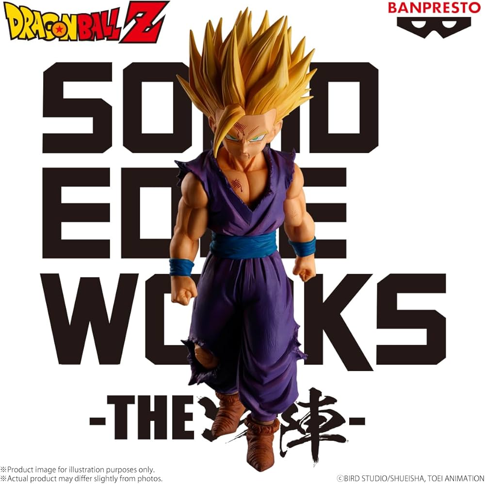 Banpresto Dragon Ball Z Solid Edge Works Vol. 5 Super Saiyan 2 Son Gohan Action figure