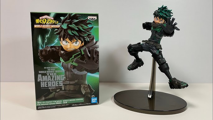 Banpresto My Hero Academia: World Heroes' Mission The Amazing Heroes Izuku Midoriya action figure - Image 2