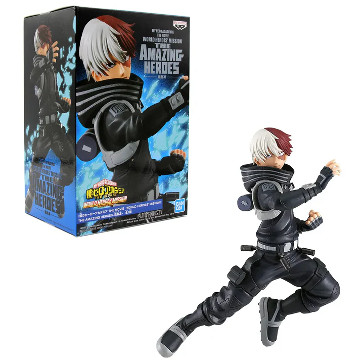 Banpresto My Hero Academia World Heroes' Mission Shoto Todoroki figure