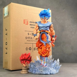 ⚡ Son Goku Super Saiyan Blue PVC Statue – 32CM LED Effect Edition | Dragon Ball Super