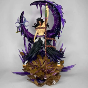 Demon Slayer Kokushibo Upper Moon One Dark Moon Aura Ultimate Battle Ver. Premium Collector Statue – 45cm 🌙⚔️💜