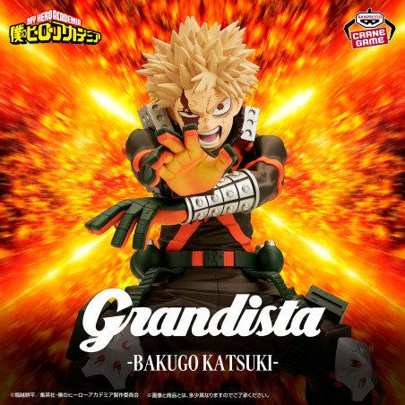 Banpresto Grandista Katsuki Bakugo- My Hero Academia
